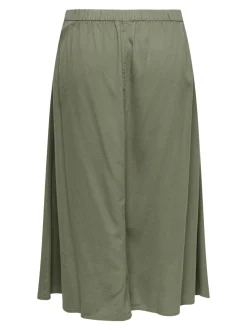 CARGOA Linnen Rok Midi-rok