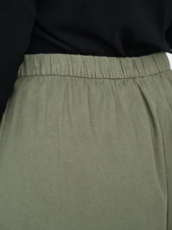 CARGOA Linnen Rok Midi-rok