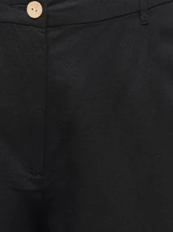 CARGOA Loose fit Linnen Nette shorts