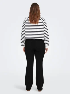 CARHELLA Mid waist Retro flared fit Jeans