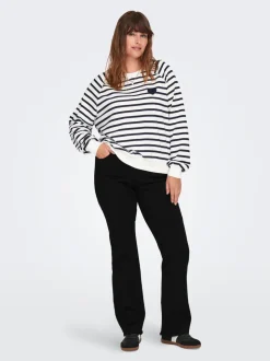 CARHELLA Mid waist Retro flared fit Jeans