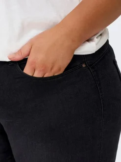 CARHIRIS Mid waist Straight fit Jeans