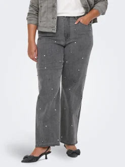 CARHOPE High waist Wide leg fit Jeans
