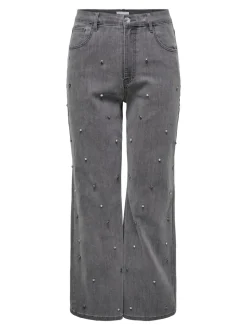 CARHOPE High waist Wide leg fit Jeans