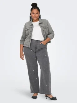 CARHOPE High waist Wide leg fit Jeans