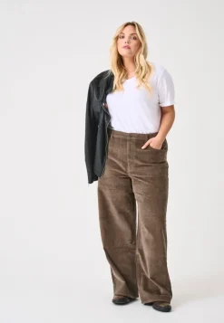 CARHOPE Wide leg fit Broek met wijde pijpen