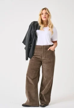 CARHOPE Wide leg fit Broek met wijde pijpen