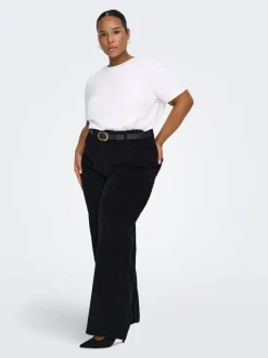 CARHOPE Wide leg fit Broek met wijde pijpen