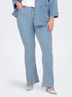 CARHUSH Mid waist Flared fit Jeans