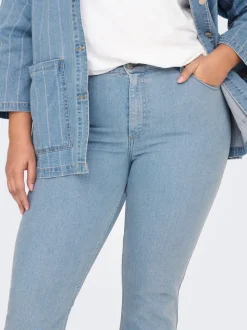CARHUSH Mid waist Flared fit Jeans