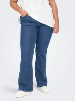 CARHUSH Mid waist Flared fit Jeans
