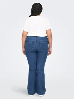 CARHUSH Mid waist Flared fit Jeans
