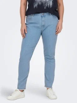 -CARHUSH Mid waist Skinny fit Enkel lengte Jeans