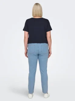 -CARHUSH Mid waist Skinny fit Enkel lengte Jeans