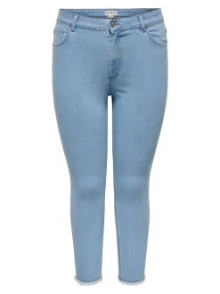 -CARHUSH Mid waist Skinny fit Enkel lengte Jeans