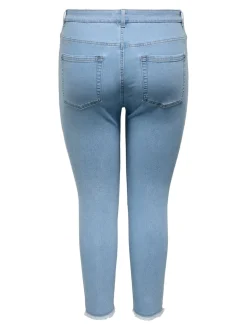-CARHUSH Mid waist Skinny fit Enkel lengte Jeans