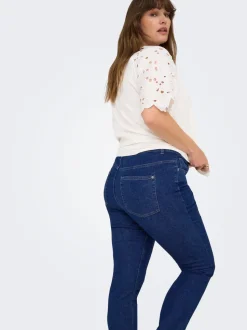 CARHUSH Mid waist Skinny fit Enkel lengte Jeans