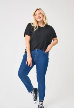 CARHUSH Mid waist Skinny fit Enkel lengte Jeans