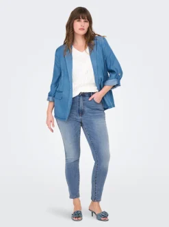 CARICONIC High waist Skinny fit Enkel lengte Jeans