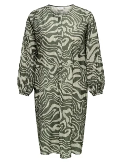 CARITHILDA Midi-jurk