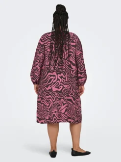 CARITHILDA Midi-jurk