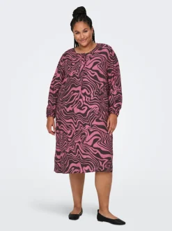 CARITHILDA Midi-jurk