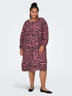 CARITHILDA Midi-jurk