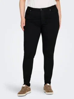 CARJACKSON Mid waist Skinny fit Enkel lengte Jeans