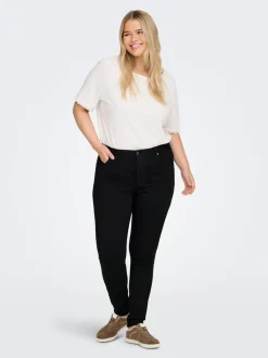 CARJACKSON Mid waist Skinny fit Enkel lengte Jeans