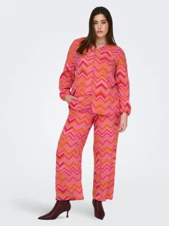 CARJARA Loose fit Palazzo broek