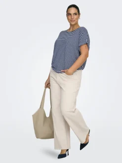 CARJUICY High waist Wide leg fit Jeans