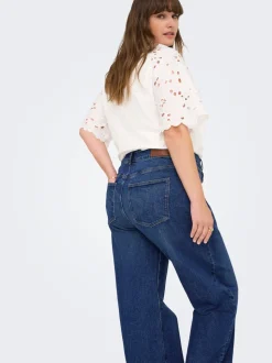 CARJUICY High waist Wide leg fit Jeans