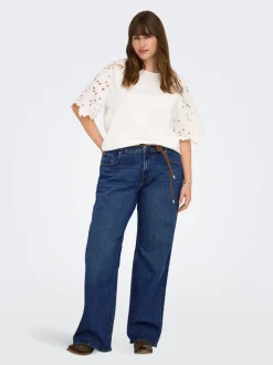 CARJUICY High waist Wide leg fit Jeans