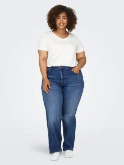 CARJUICY High waist Wide leg fit Jeans