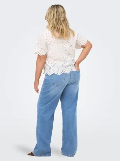 CARJULLES Low waist Wide leg fit Jeans