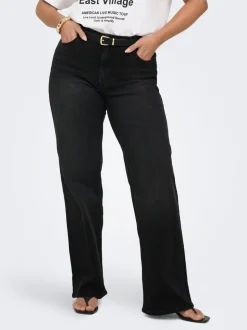 CARJULLES Mid waist Wide leg fit Jeans