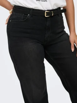 CARJULLES Mid waist Wide leg fit Jeans