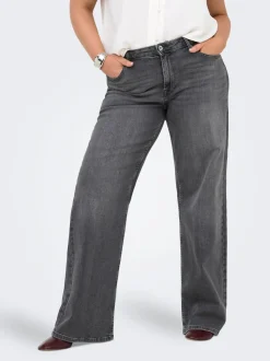 CARJULLES Mid waist Wide leg fit Jeans
