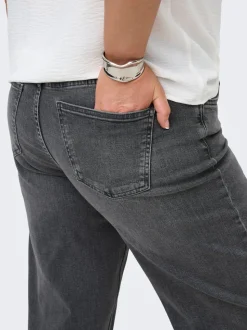 CARJULLES Mid waist Wide leg fit Jeans