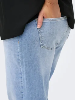 CARJULLES Mid waist Wide leg fit Jeans