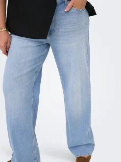 CARJULLES Mid waist Wide leg fit Jeans