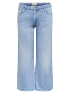 CARJULLES Mid waist Wide leg fit Jeans
