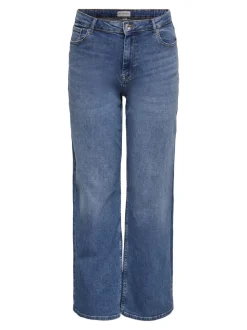 CARJULLES Mid waist Wide leg fit Jeans