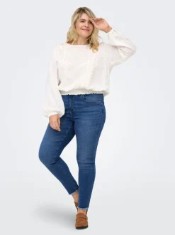 CARLACE Mid waist Skinny fit Enkel lengte Jeans