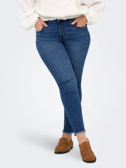 CARLACE Mid waist Skinny fit Enkel lengte Jeans
