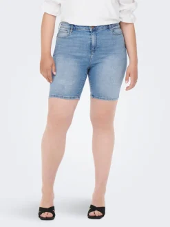 CARLAOLA Skinny fit Denim shorts