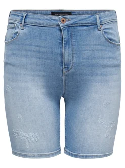 CARLAOLA Skinny fit Denim shorts