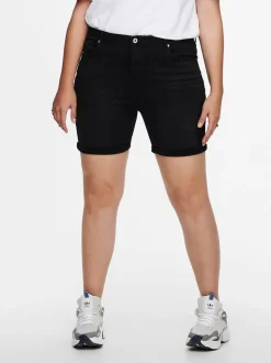 CARLAOLA High waist Skinny fit Denim shorts