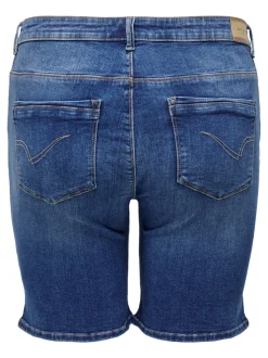 CARLAOLA High waist Skinny fit Denim shorts