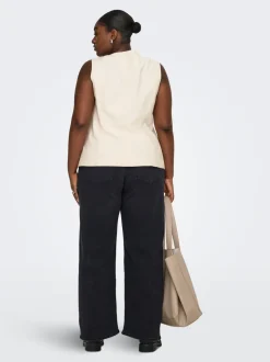 CARMADISON High waist Wide leg fit Jeans